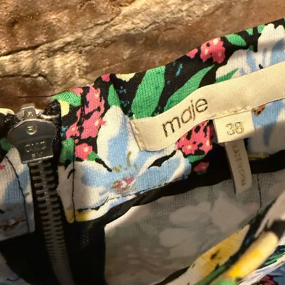 Maje Floral Skirt - Picture 2 of 2